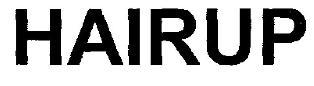 HAIRUP logo