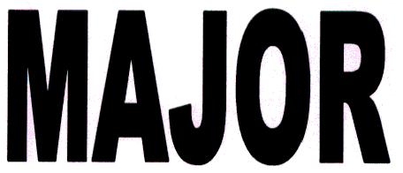 MAJOR logo
