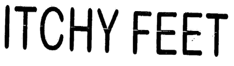 ITCHY FEET logo