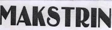 MAKSTRIN logo