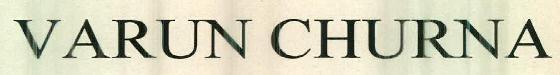 VARUN CHURNA logo