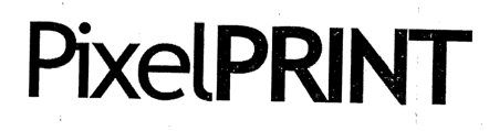 PixelPRINT logo
