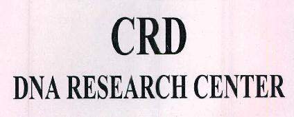 CRD DNA RESEARCH CENTER logo