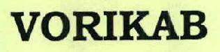 VORIKAB logo