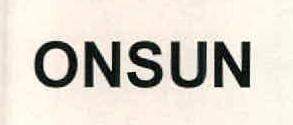ONSUN logo