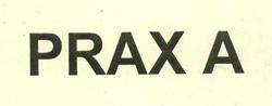 PRAX A logo