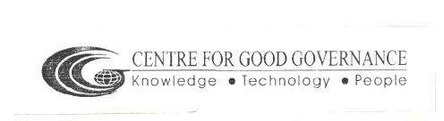 CENTRE FOR GOOD GOVERNANCE Knowledge e Technology e People logo