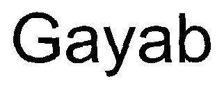 Gayab logo