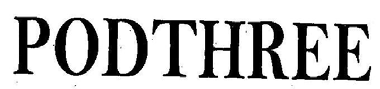 PODTHREE logo