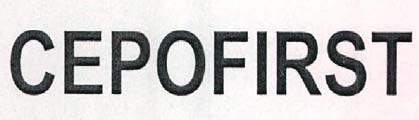 CEPOFIRST logo