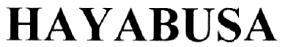 HAYABUSA logo