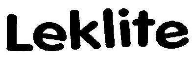 Leklite logo