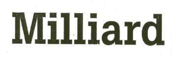 Milliard logo