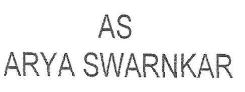 ARYA SWARNKAR logo