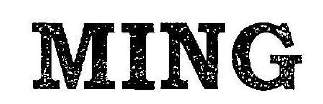 MING logo