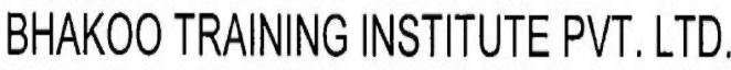 BHAKOO TRAINING INSTITUTE PVT. LTD. logo