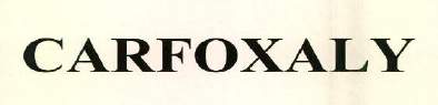 CARFOXALY logo