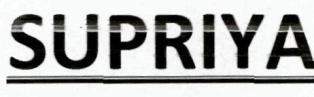 SUPRIYA logo