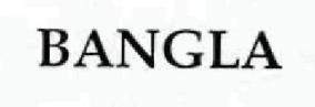 BANGLA logo