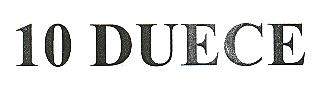 10 DUECE logo