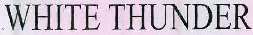 WHITE THUNDER logo