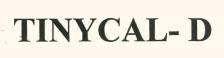 TINYCAL- D logo