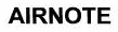 AIRNOTE logo