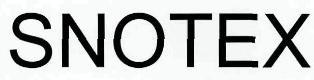 SNOTEX logo