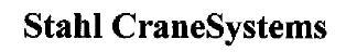 Stahl CraneSystems logo