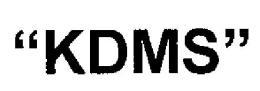 “KDMS” logo