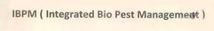 IBPM ( Integrated Bio Pest Managemeut ) logo