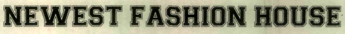 NEWEST FASHION HOUSE logo
