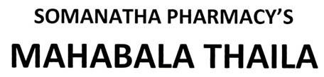 SOMANATHA PHARMACY’S MAHABALA THAILA logo