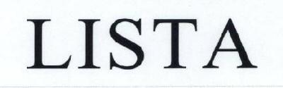 LISTA logo