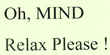 Oh, MIND Relax Please ! logo