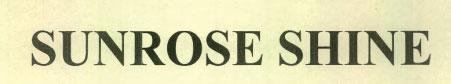 SUNROSE SHINE logo