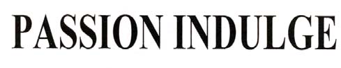 PASSION INDULGE logo