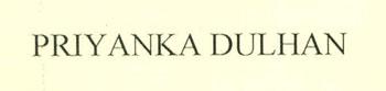PRIYANKA DULHAN logo