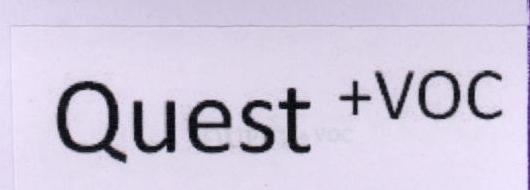 Quest +VOC logo