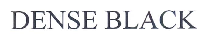 DENSE BLACK logo