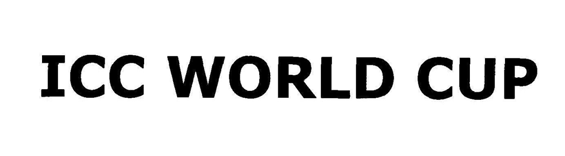 ICC WORLD CUP logo