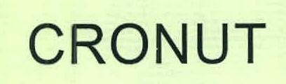 CRONUT logo