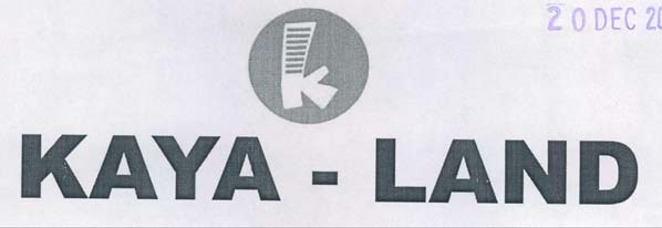 KAYA - LAND logo