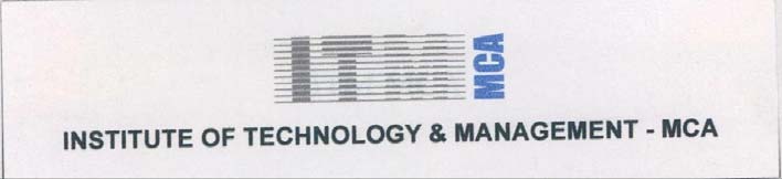 Tee | INSTITUTE OF TECHNOLOGY & MANAGEMENT - MCA logo