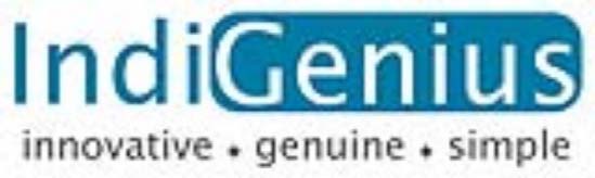 innovative « genuine + simple logo
