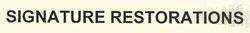 SIGNATURE RESTORATIONS logo