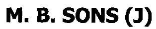 M. B. SONS (J) logo