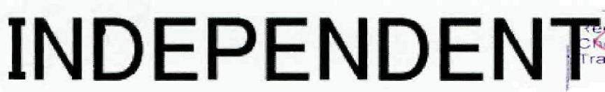 INDEPENDENT logo