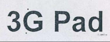 3G Pad logo