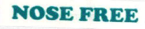 NOSE FREE logo
